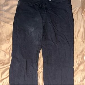 Black work slacks